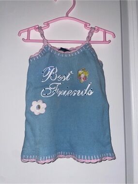 Girls' y2k tank top